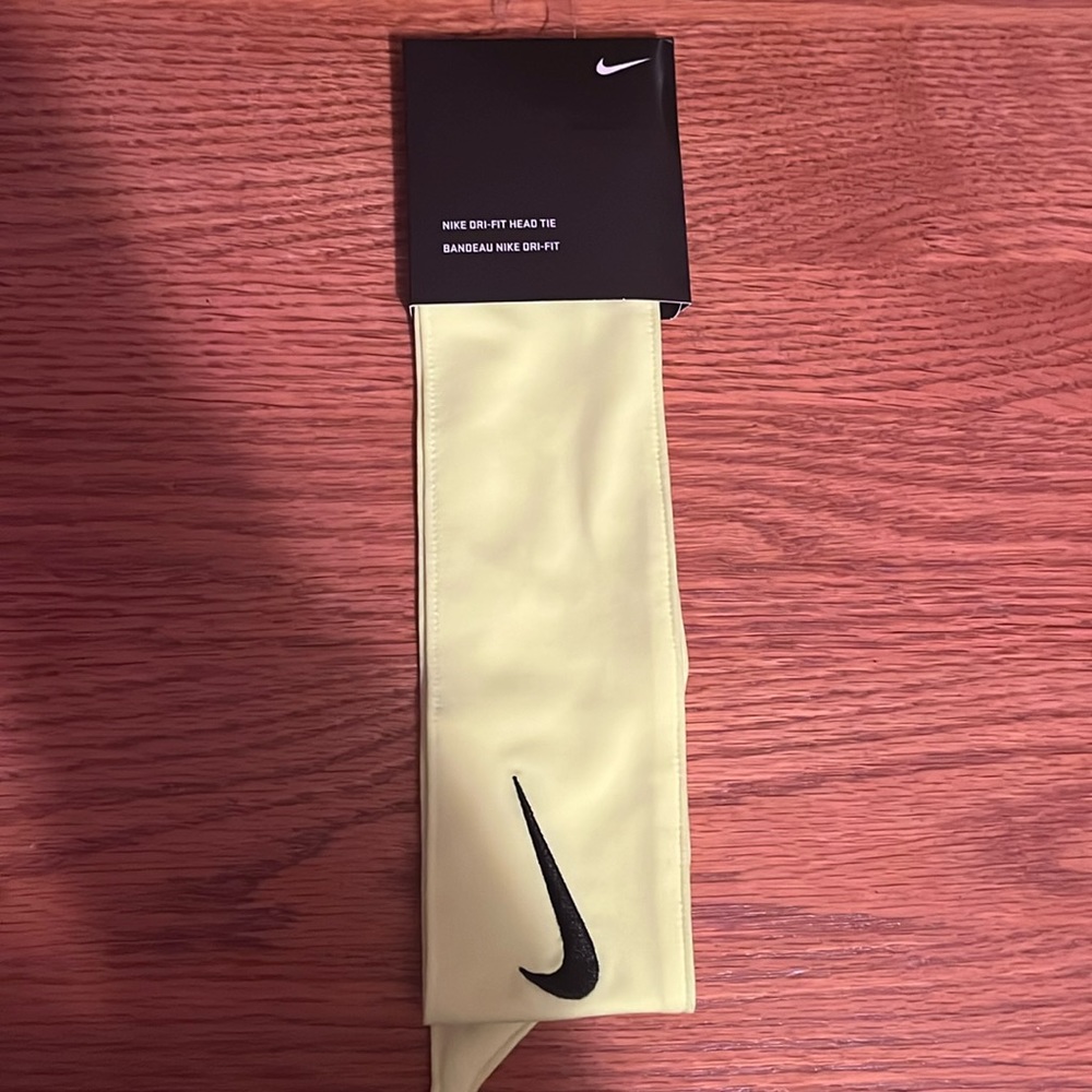 Brand New Nike Volt tie headband
